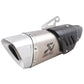 Universal Bike Exhaust AKRAPOVIC Chrome