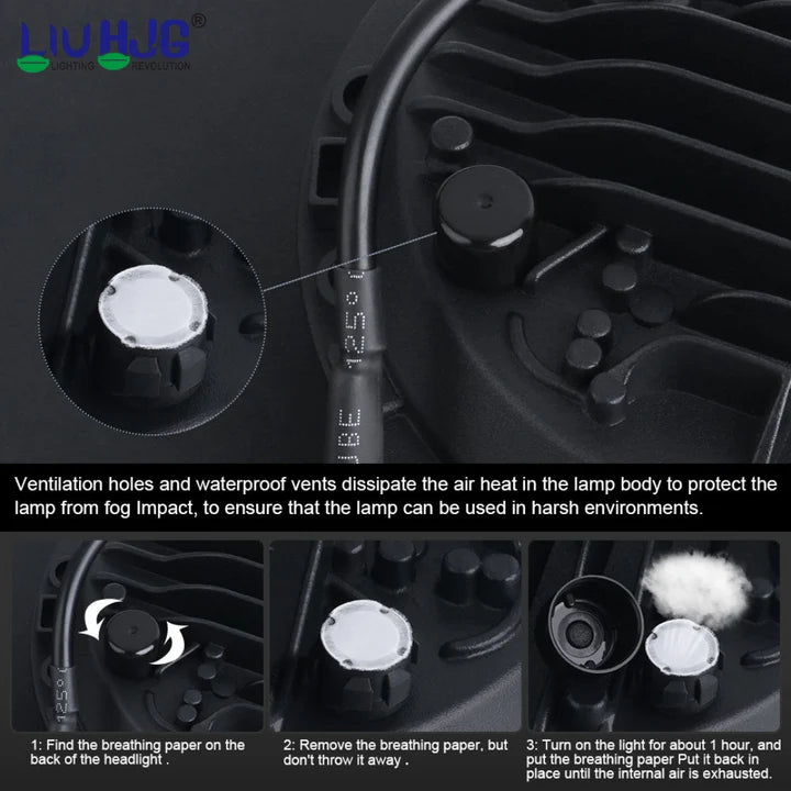 7 inch U Shape Round Headlight