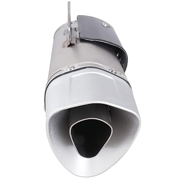 Universal Bike Exhaust AKRAPOVIC Chrome