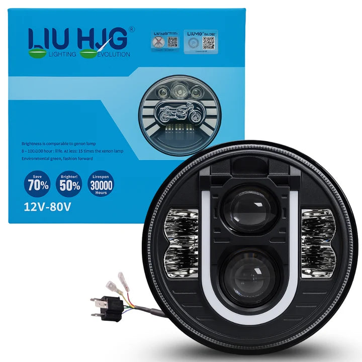7 inch U Shape Round Headlight