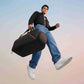 Carbonado Duffle Bag 50L Travel and Gym Bag with Shoe Compartment, Thermal Pocket and Durable Structure