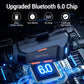 EDYELL Motorcycle Helmet Bluetooth Headset,C2 Motorcycle Helmet Speakers with HiFi Sound,Group Communication System,IPX5 Waterproof/Call/Music/Noise Cancellation,Suitable for Riding/Snowmobile/Cycling