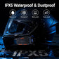 EDYELL Motorcycle Helmet Bluetooth Headset,C2 Motorcycle Helmet Speakers with HiFi Sound,Group Communication System,IPX5 Waterproof/Call/Music/Noise Cancellation,Suitable for Riding/Snowmobile/Cycling