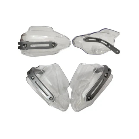 Moto Genius Hand Guard Protector With Aluminum Support - Black - Moto Genius