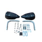 Moto Genius Hand Guard Protector With Aluminum Support - Black - Moto Genius