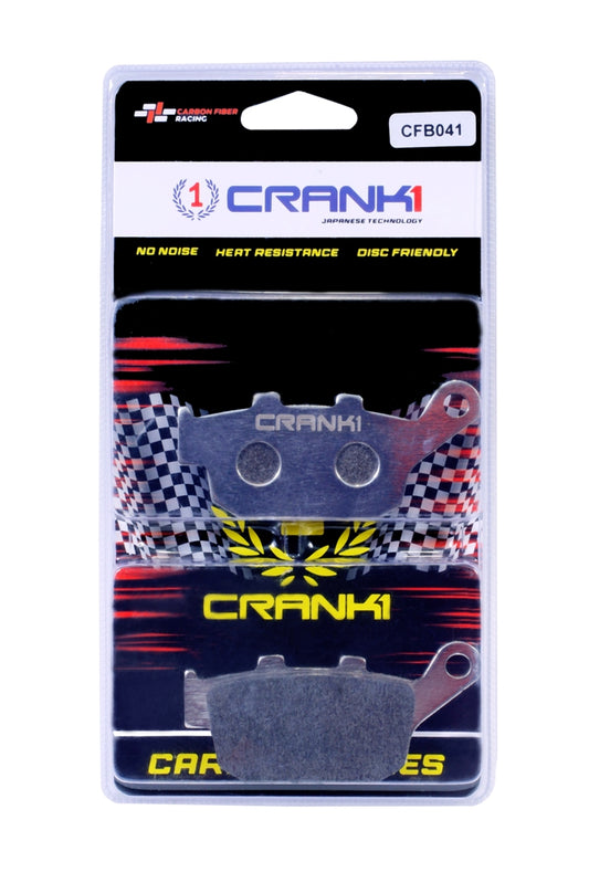 Carbon Brake Pads For Kawasaki Z900 (2017-2021) - Rear - CFB041
