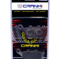 Carbon Brake Pads For Yamaha R6 (2004-2016) - Rear - CFB471