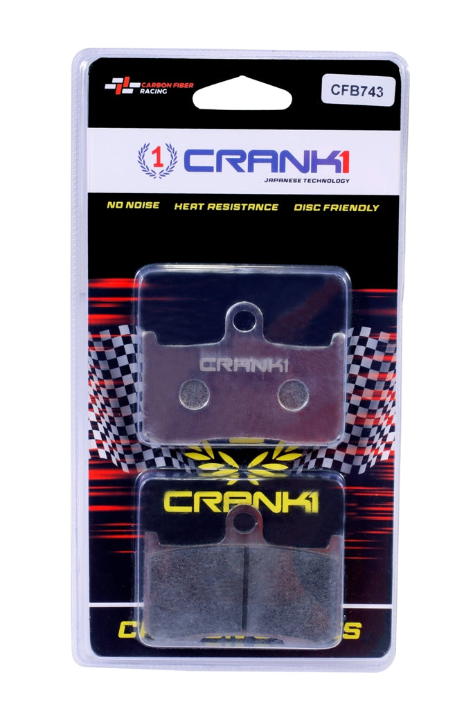 Carbon Brake Pads For Indian Chief Tain / Dark Horse (2018-2019) - Front - CFB743 - 2 Sets