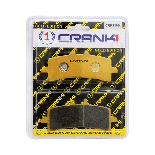 BRAKE PAD FOR FRONT TRIUMPH STREET TRIPLE 675R-CRM1309 (2 Sets).-CRANK1