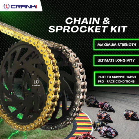 Chain And Sprocket Kit For Benelli Tnt 300 (2015 Onwards)