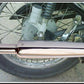 Dhe Best Gold Star/Goldstar Full Chrome Glasswool/Filter Exhaust Silencer Royal Enfield Classic Royal Enfield Classic Full Exhaust System (Mild Steel