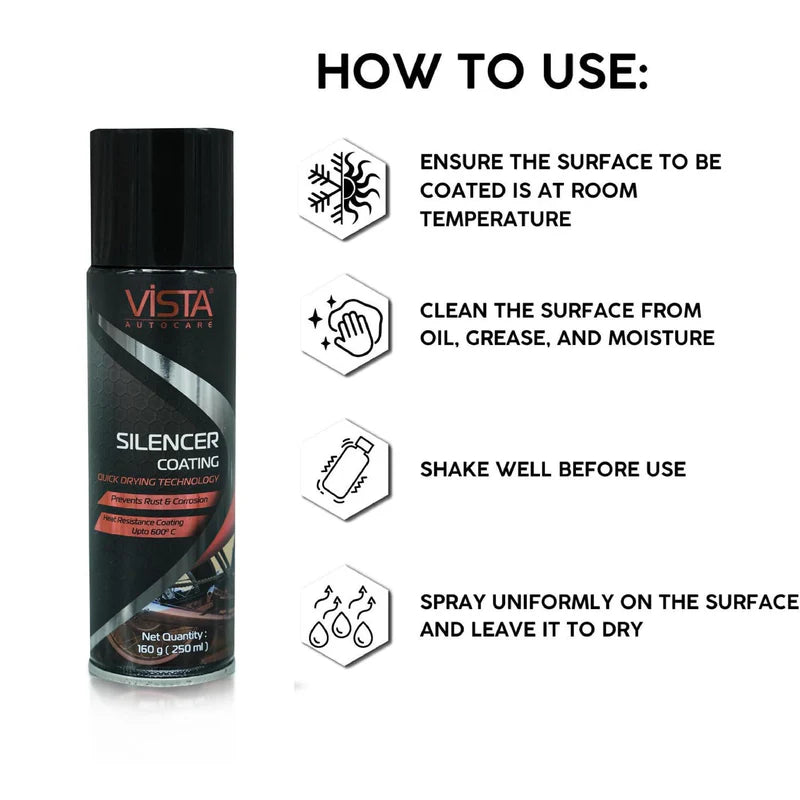 Silencer Coating 250 ml - Vista