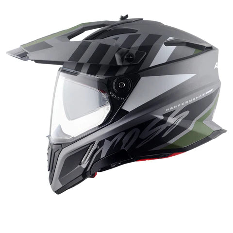 X-Cross Dual Visor Orbit Helmet