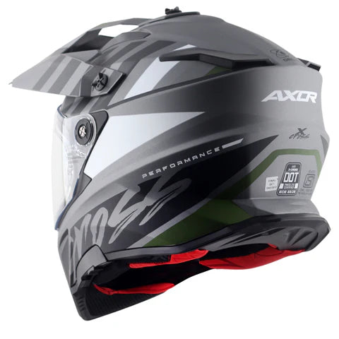 X-Cross Dual Visor Orbit Helmet