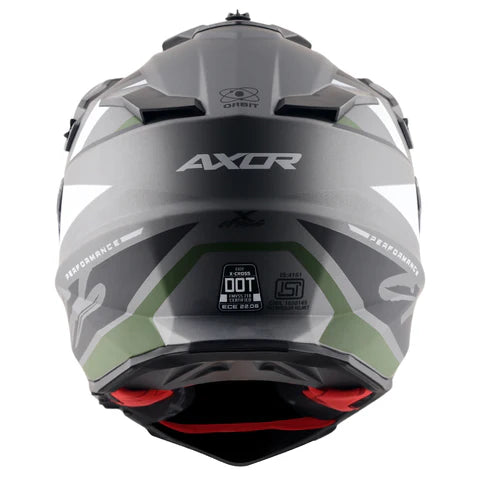 X-Cross Dual Visor Orbit Helmet