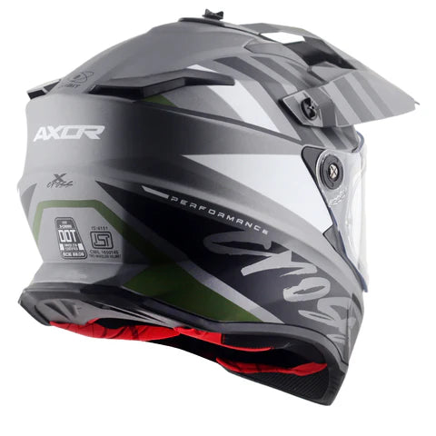 X-Cross Dual Visor Orbit Helmet