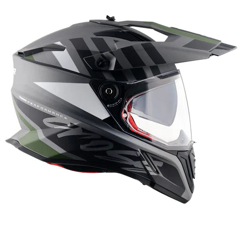 X-Cross Dual Visor Orbit Helmet