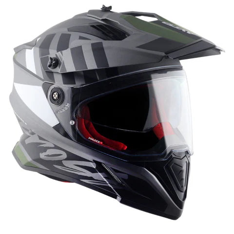 X-Cross Dual Visor Orbit Helmet