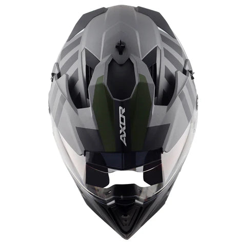 X-Cross Dual Visor Orbit Helmet