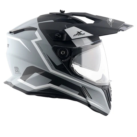 X-Cross Dual Visor Flagstaff Helmet