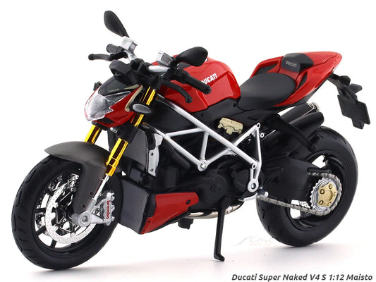 Ducati Super Naked V4 S 1:12 Maisto Licensed Scale Model