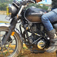 Bizen H'ness 350 Premium Crash Guard with Double Frame Sliders - Black (Fits Honda CB350/ CB350 Classic/ CB350 H’Ness / CB350 RS)