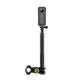 Invisible Monopod Bracket Handlebar Mount for Bikes and Bicycles Compatible with Insta 360 X4 X3 X2 GoPro 9 10 11 12 13 DJI Action 3 Moto Camera Accessories