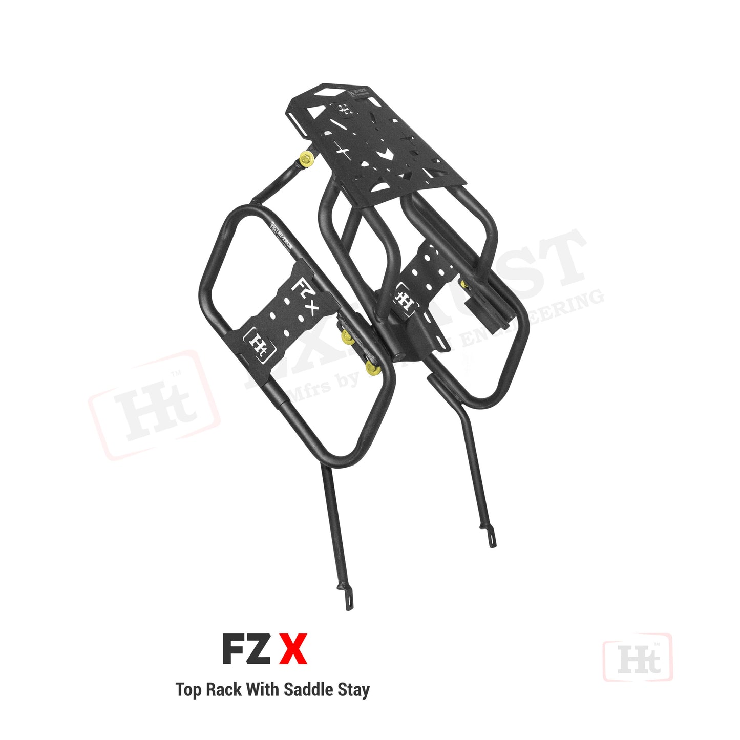 Hitech FZ X TOP RACK WITH SADDLE STAY – SB 585 / HT Exhaust