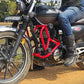 Bizen CB350 RS Premium Crash Guard with Double Frame Sliders - Black (Fits Honda CB350 RS)