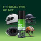 Helmet Kleen Pro – Earth Mint 125 ml | Helmet Cleaner Spray for Bike Helmets | Helmet Deodorizer | Removes Sweat Smell | Antibacterial Helmet Freshener | Natural Plant-Based Formula