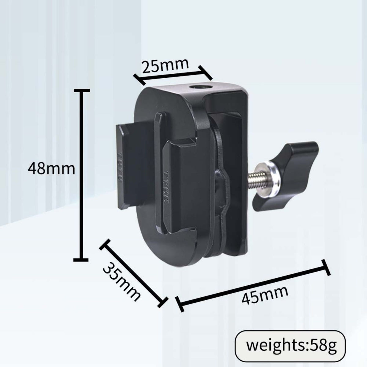 Tuyu Motorcycle Windshield Mount Clamp Aluminum Clip