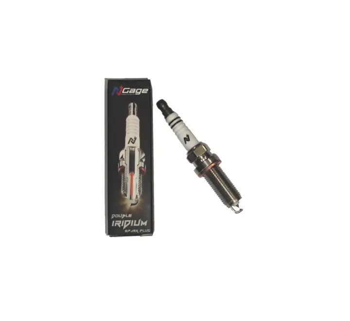 NGage Double Iridium Spark Plugs for Hero X Pulse 200 4V - BN8RTIIA-9 - N-Gage Powerparts