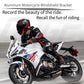 Tuyu Motorcycle Windshield Mount Clamp Aluminum Clip