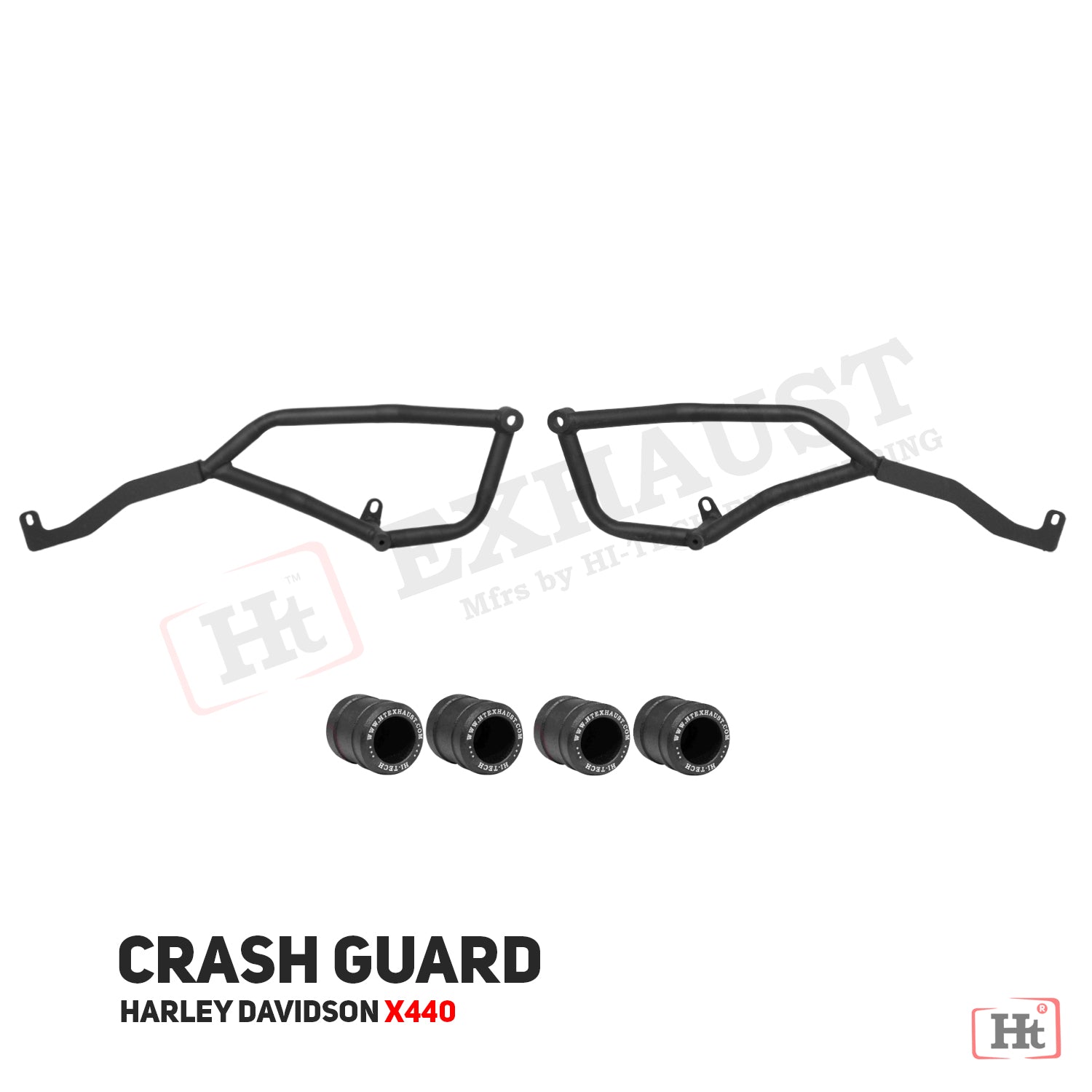 Crash guard for Harley Davidson X440 - HT EXHAUST – RIDERS ARENA