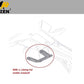 Bizen Bajaj Pulsar NS125/ NS160/ NS200 Premium Rear Rack/Luggage Carrier
