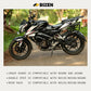 Bizen Bajaj Pulsar NS125/ NS160/ NS200 Premium Rear Rack/Luggage Carrier