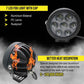 HJG 70W+70W Round Led Light with Wire harness and Lumen Controller