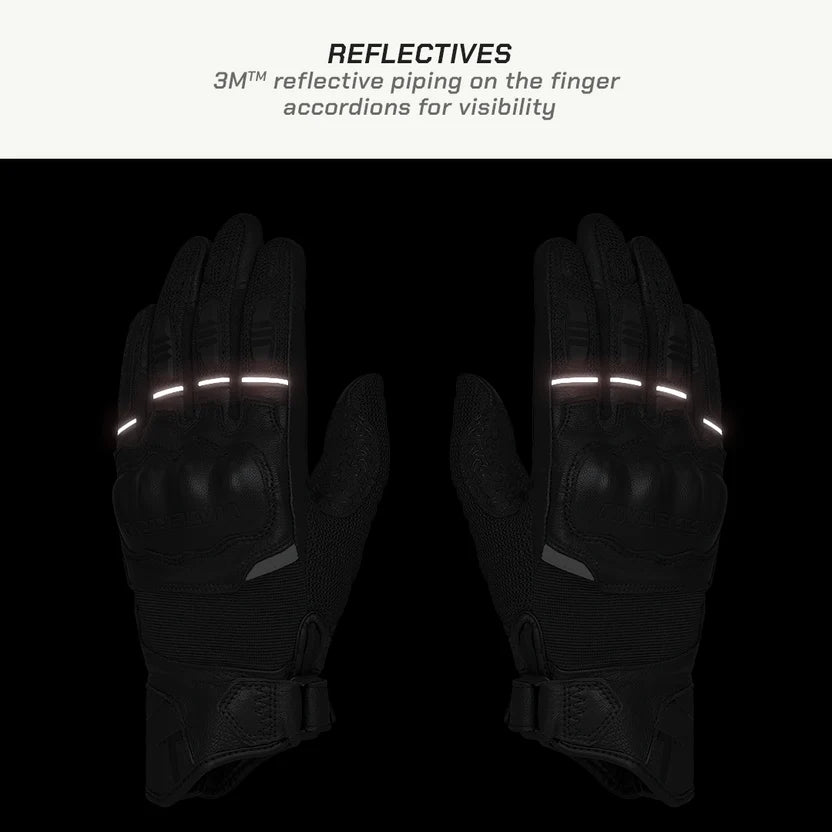 VIATERRA HOLESHOT – SHORT MOTORCYCLE RIDING GLOVES FOR MEN