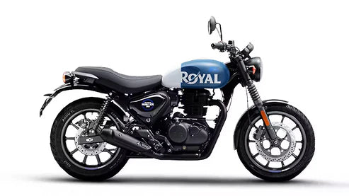 Royal Enfield Hunter 350 Scale Model (Rebel Blue) - RLCSMO260001 - Royal Enfield