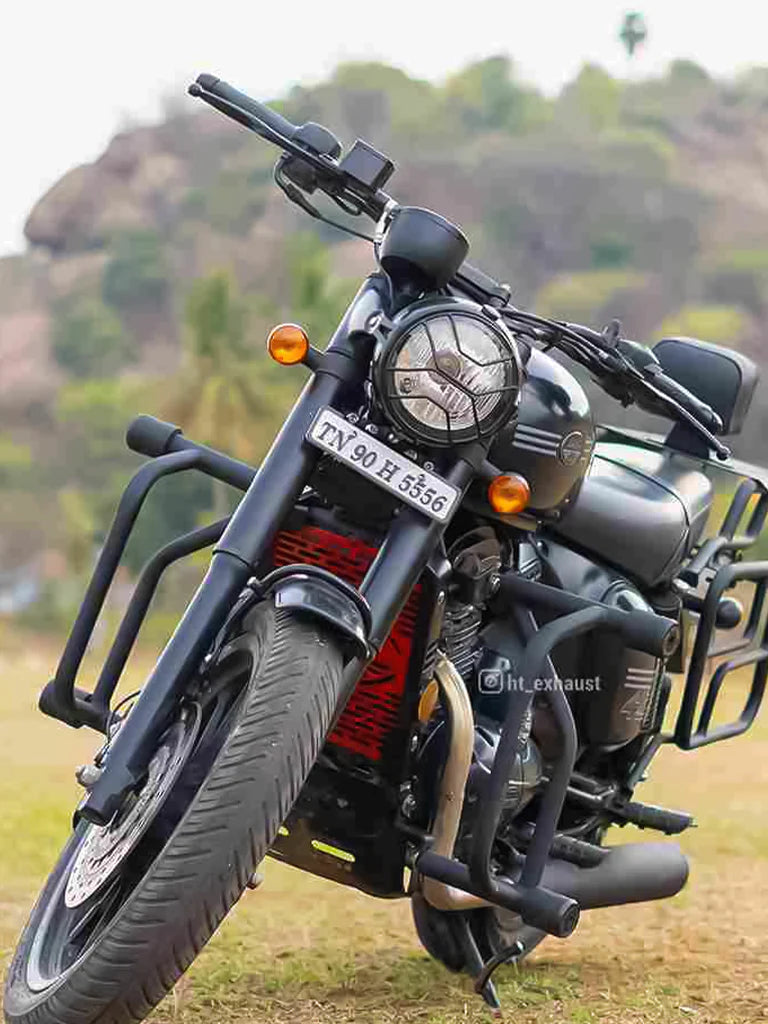 JAWA 42 CRASH GUARD - HT EXHAUST