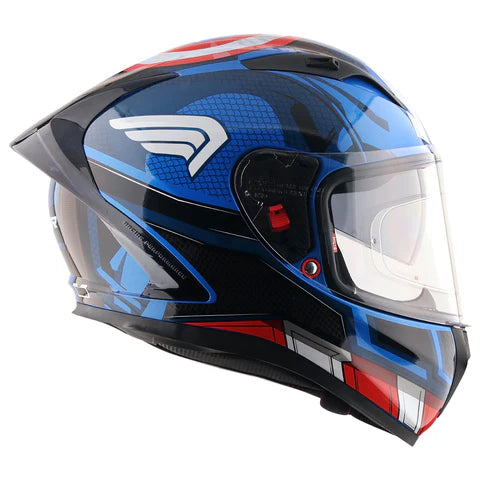 Street Marvel Captain America Helmet
