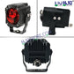 HJG Gorilla V2 Triple Lens Fog with Wiring Harness Kit 120W Gorilla Projector Foglight New Model with Wiring Foglight Ultra Wide Dual Intensity LED Driving Fog Lights White/Yellow 120W Universal For All Cars & Bikes LIU HJG Gorilla V2 Foglight Combo Kit