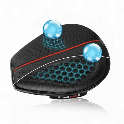 GrandPitstop  |  SKU: Airseat_Gel_C Motorcycle Honeycomb Gel Seat Cushion for Medical, Offices, Home, Motorcycle and Car Lumbar Support - Universal Fit & Breathable Design