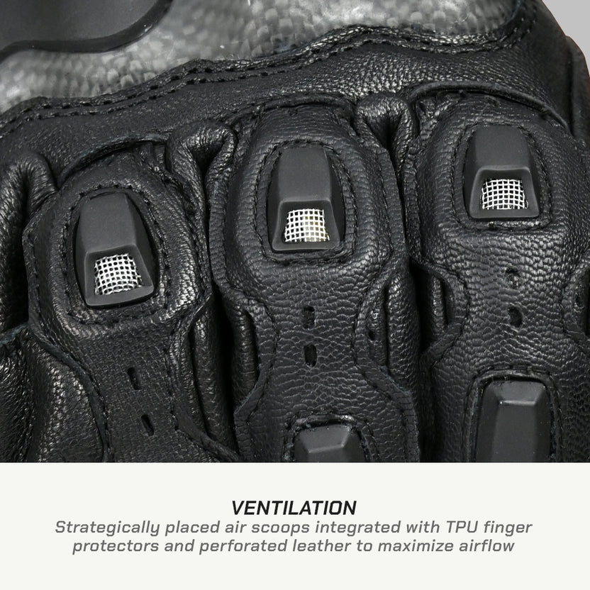 ViaTerra Grid MK3 Full Gauntlet Gloves