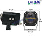 HJG Gorilla Fog with Wiring Harness Kit Combo Dual Lens 120W Gorilla Projector Foglight New Model with Wiring Foglight Ultra Wide Dual Intensity LED Driving Fog Lights White/Yellow 120W Universal For All Cars & Bikes LIU HJG Gorilla Foglight Combo Kit