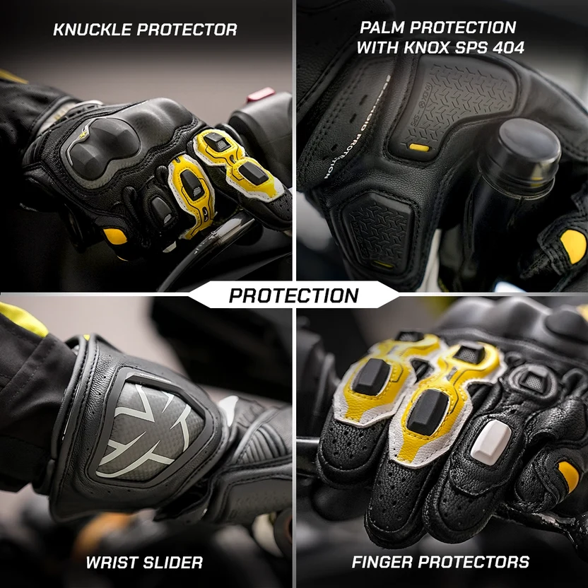 ViaTerra Grid MK3 Full Gauntlet Gloves