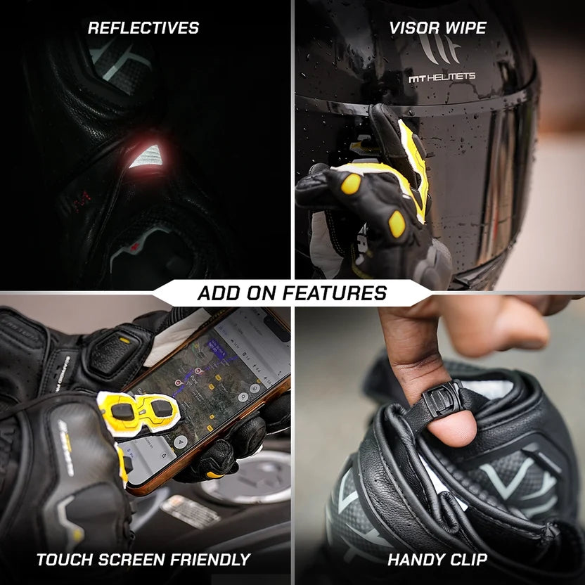ViaTerra Grid MK3 Full Gauntlet Gloves