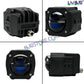 HJG Gorilla Fog with Wiring Harness Kit Combo Dual Lens 120W Gorilla Projector Foglight New Model with Wiring Foglight Ultra Wide Dual Intensity LED Driving Fog Lights White/Yellow 120W Universal For All Cars & Bikes LIU HJG Gorilla Foglight Combo Kit