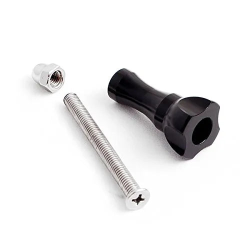Stainless Steel Long Thumb Knob Bolt Nut Screw Compatible with GoPro 13 12 11 10 9 8 7 6 5 4 4k Eken AKASO SJCAM DJI OSMO YI etc