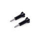 Long Thumb Knob Bolt (2 x Stainless Steel) Compatible with GoPro 13 12 11 10 9 8 7 6 5 4 4k Eken AKASO SJCAM DJI OSMO YI etc